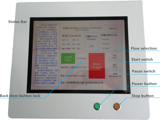 slightly acidic electrolyzed water disinfection machine